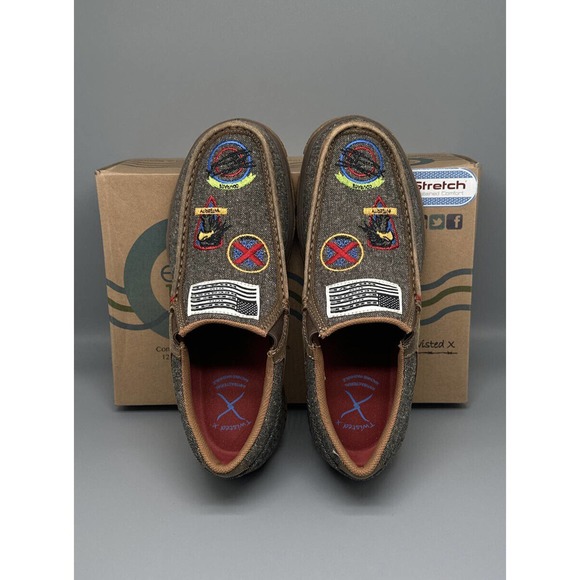 Twisted X EcoTWX VFW Slip On Driving Moc Shoes MXC0010‎ Men\'s Size 10.5 main image 6